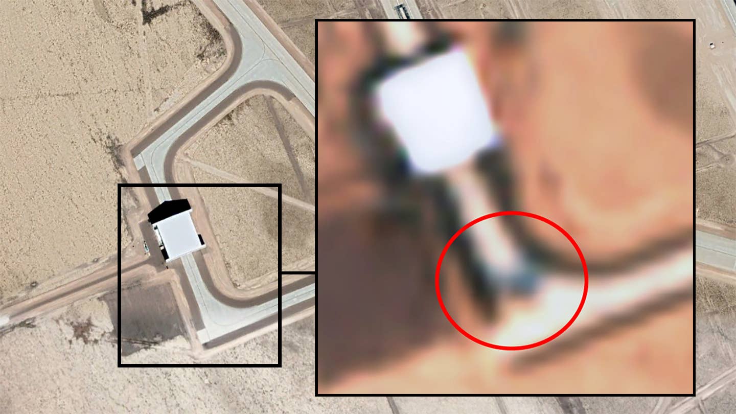 Does This Area 51 Image Show A Secret Aircraft Or A Shadow Of A Cloud?