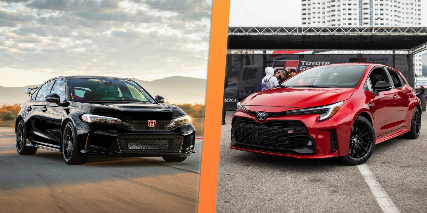 2023 Honda Civic Type R vs. 2023 Toyota GR Corolla: How They Compare