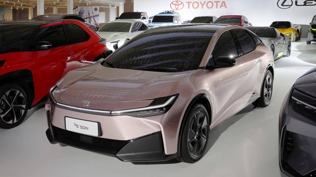 The bZ SDN concept seen in late 2021. <em>YouTube/Planet Car News</em>
