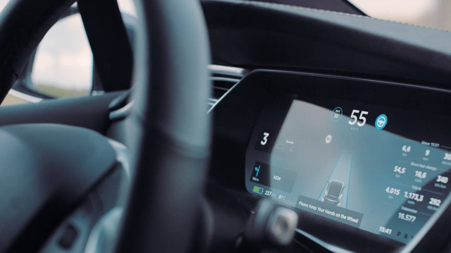 Tesla Autopilot Keep Hands on Wheel