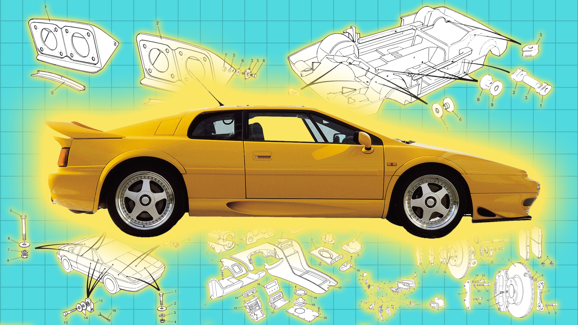 The New Lotus Parts Site Has Cool Technical Diagrams and Merch