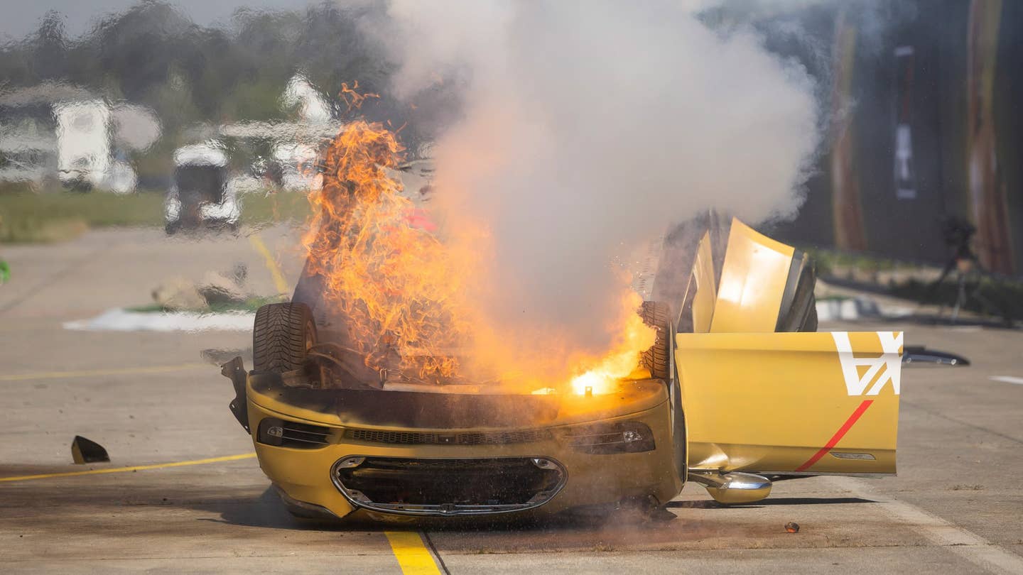 Insurance Company Admits It Faked Battery Fire in Tesla Crash Demonstration