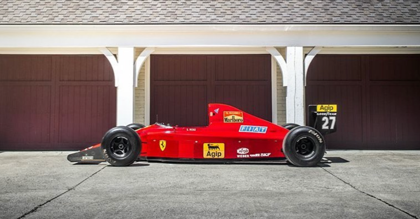 Ross' 1989 Ferrari 640. <em>Ross</em>