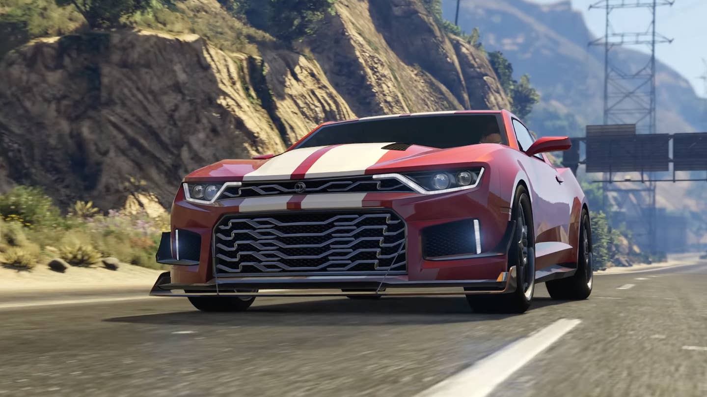 GTA V’s Latest Car Release Looks Almost Exactly Like a Chevy Camaro