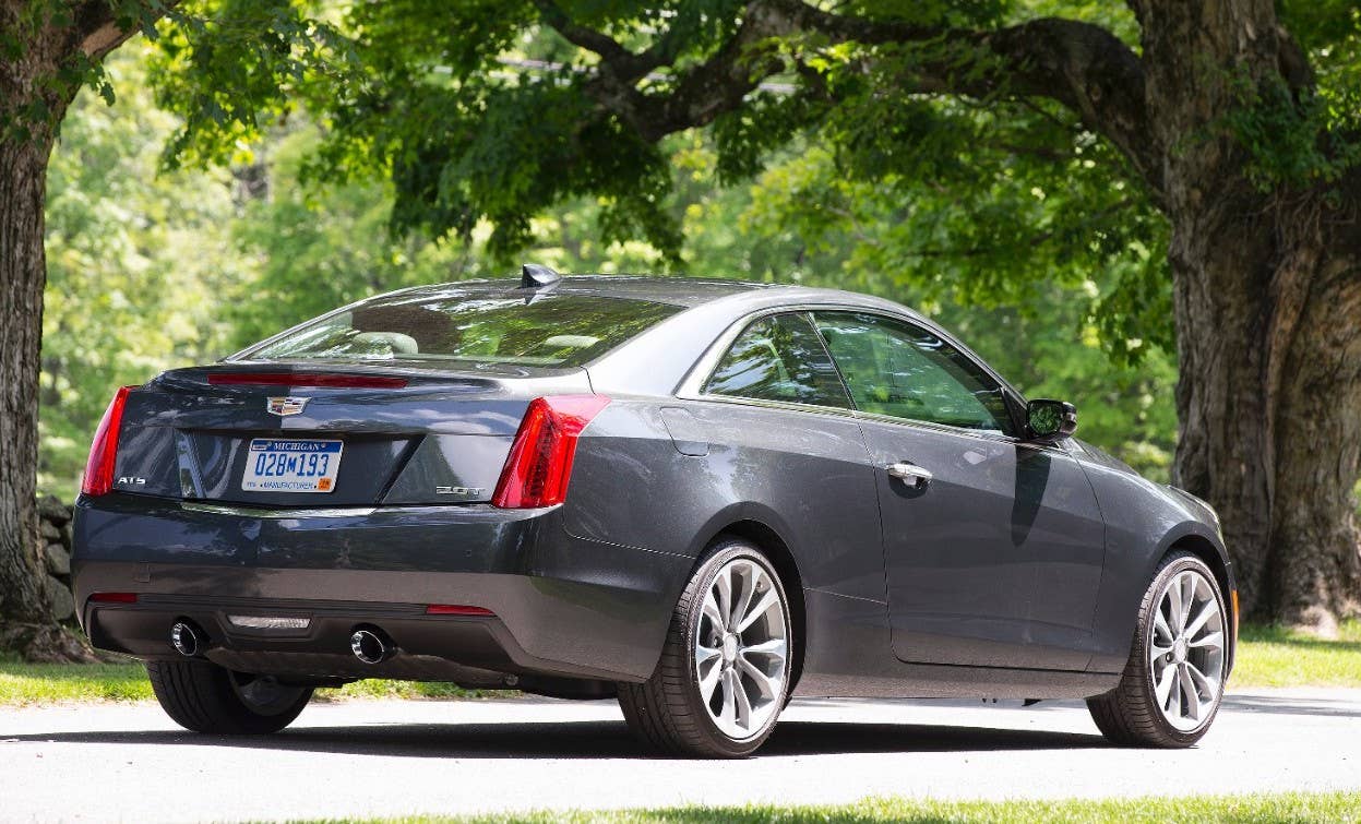 cadillac ats compact luxury performance coupe