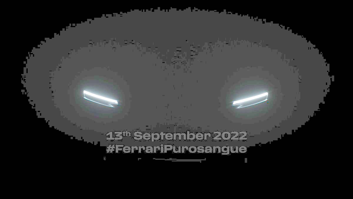 Ferrari Purosangue teaser showing Sept. 13 release date