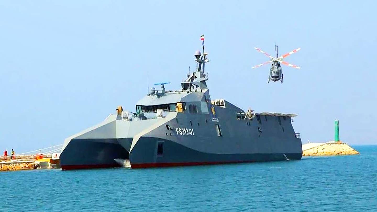 What We Know About Iran’s Newly Unveiled Catamaran Warship