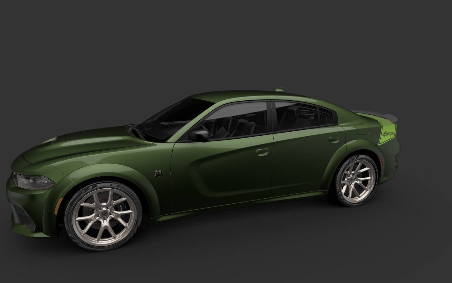 Special-edition 2023 Dodge Charger Scat Pack Swinger.