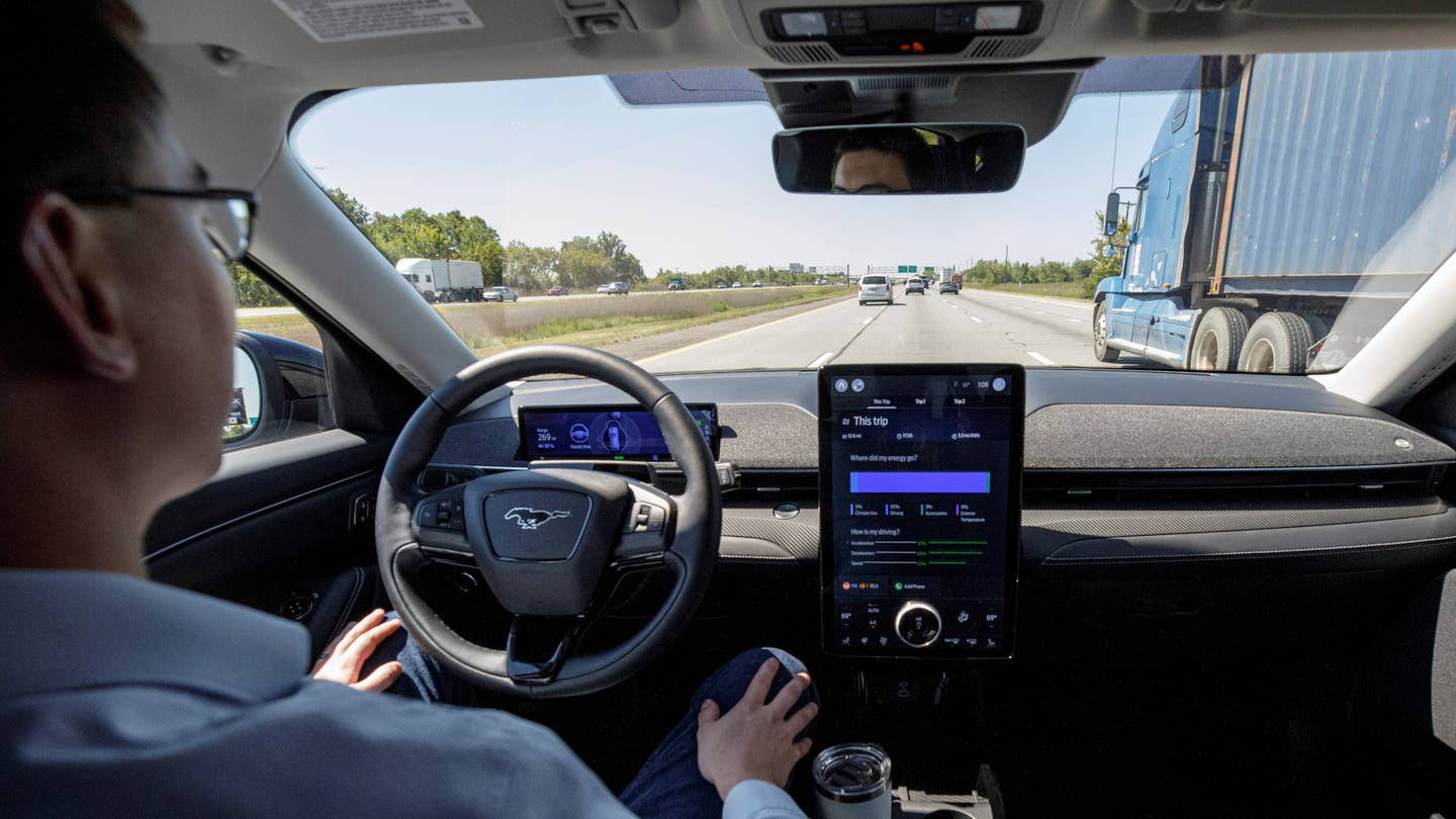 Ford Updates BlueCruise Driving Tech With Hands-Free Lane Changing