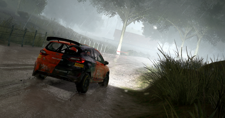 Competitors take on the challenges in the <em>WRC 9 </em>video game. <em>FIA Rally Star</em>
