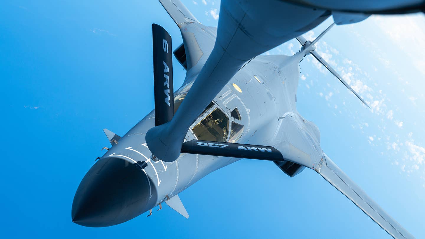 B-1B Bombers Are Hunting Illegal Fishing Boats Off South America