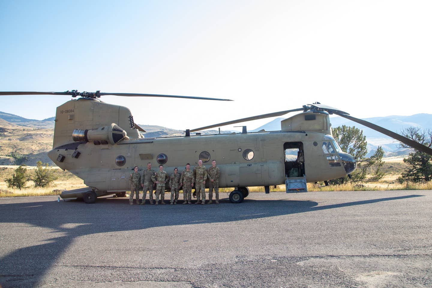 Montana Army National Guard Chinook CH-47