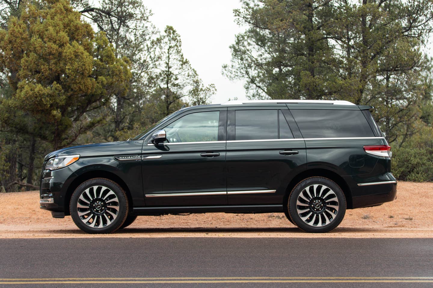 The new Lincoln Navigator can be equipped with ActiveGlide, the Lincoln name for BlueCruise. <em>Kristen Lee</em>