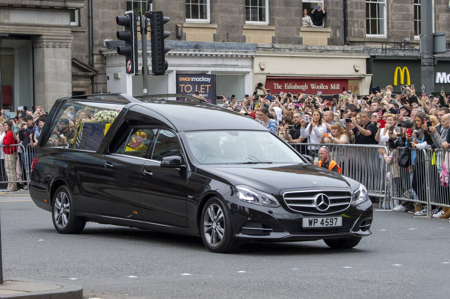 Yes, the Queen’s Hearse Is a Mercedes