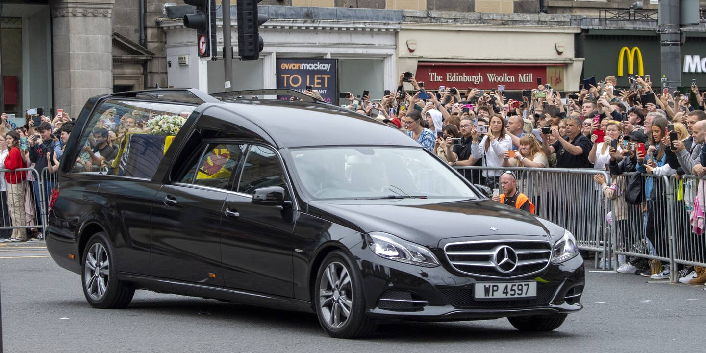 Yes, the Queen’s Hearse Is a Mercedes