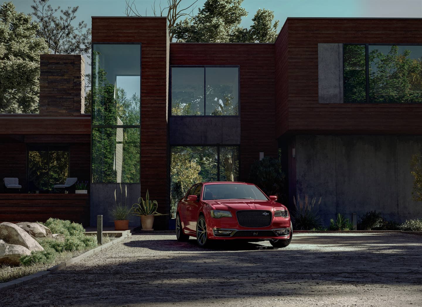 2023 Chrysler 300C (shown in Velvet Red)