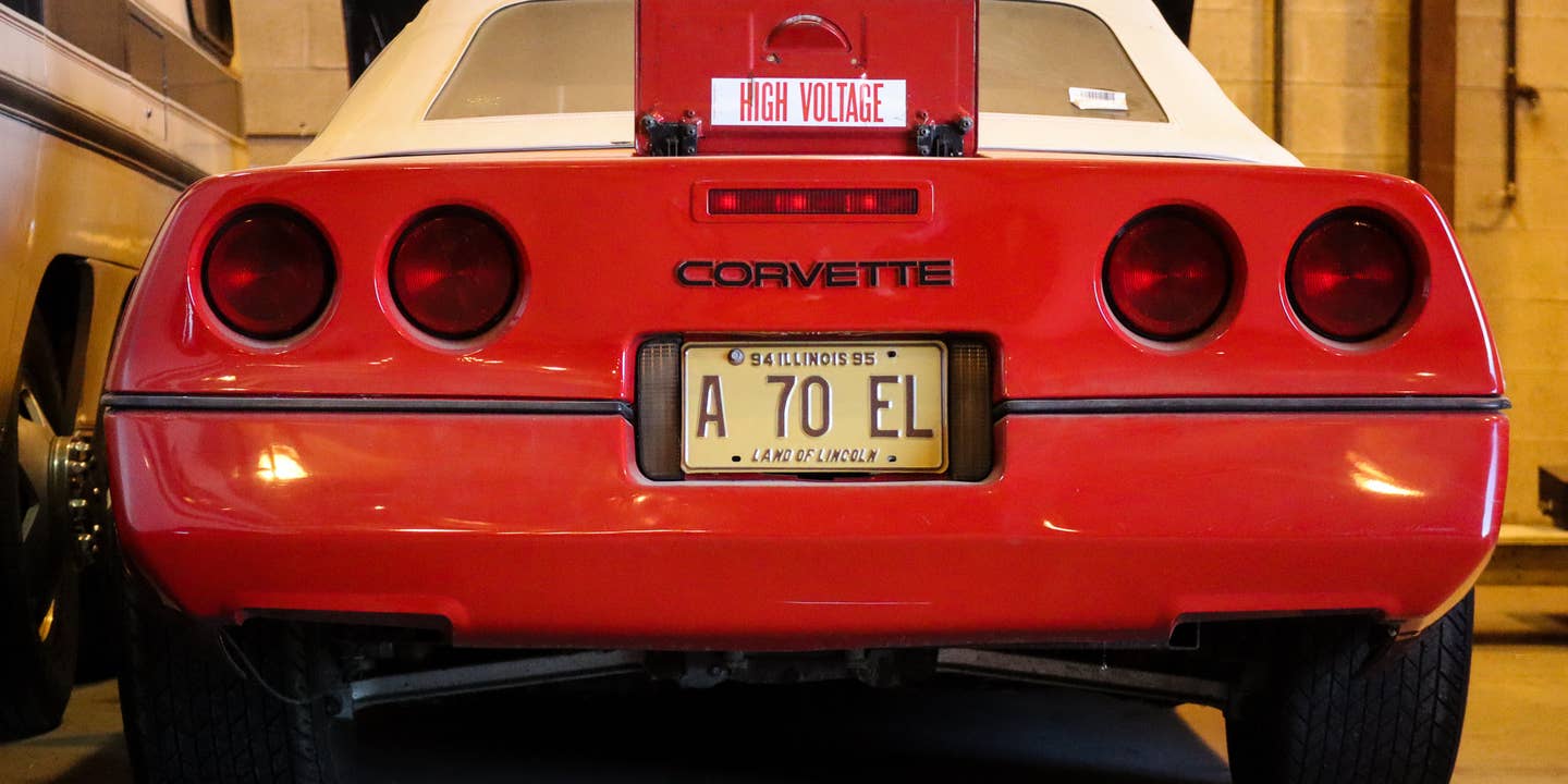 We Found a Secret Chevy Corvette EV Prototype Made by Motorola in the 1990s