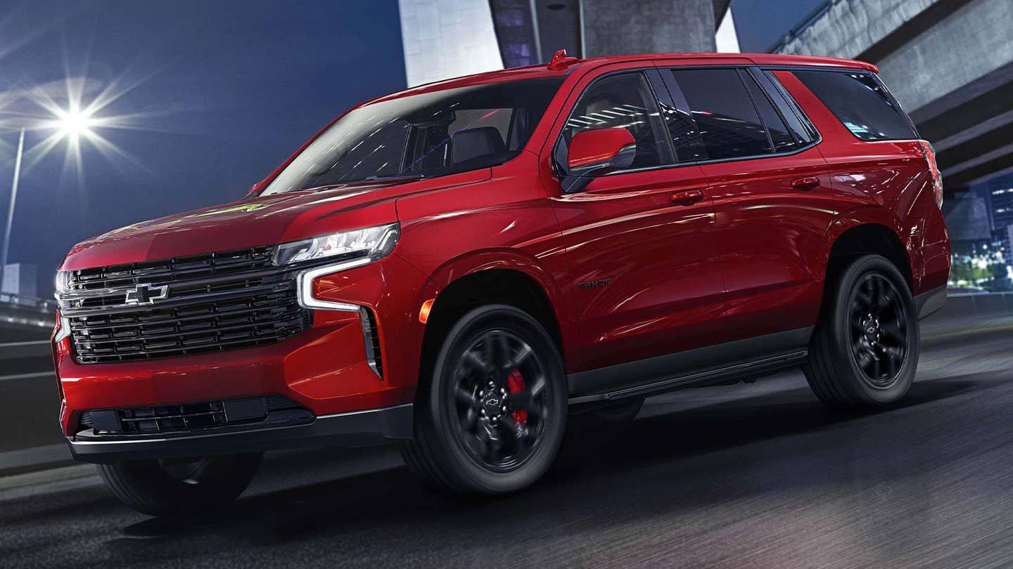 2023 Chevy Tahoe RST Performance Edition Gets 433 HP, Police Spec Upgrades