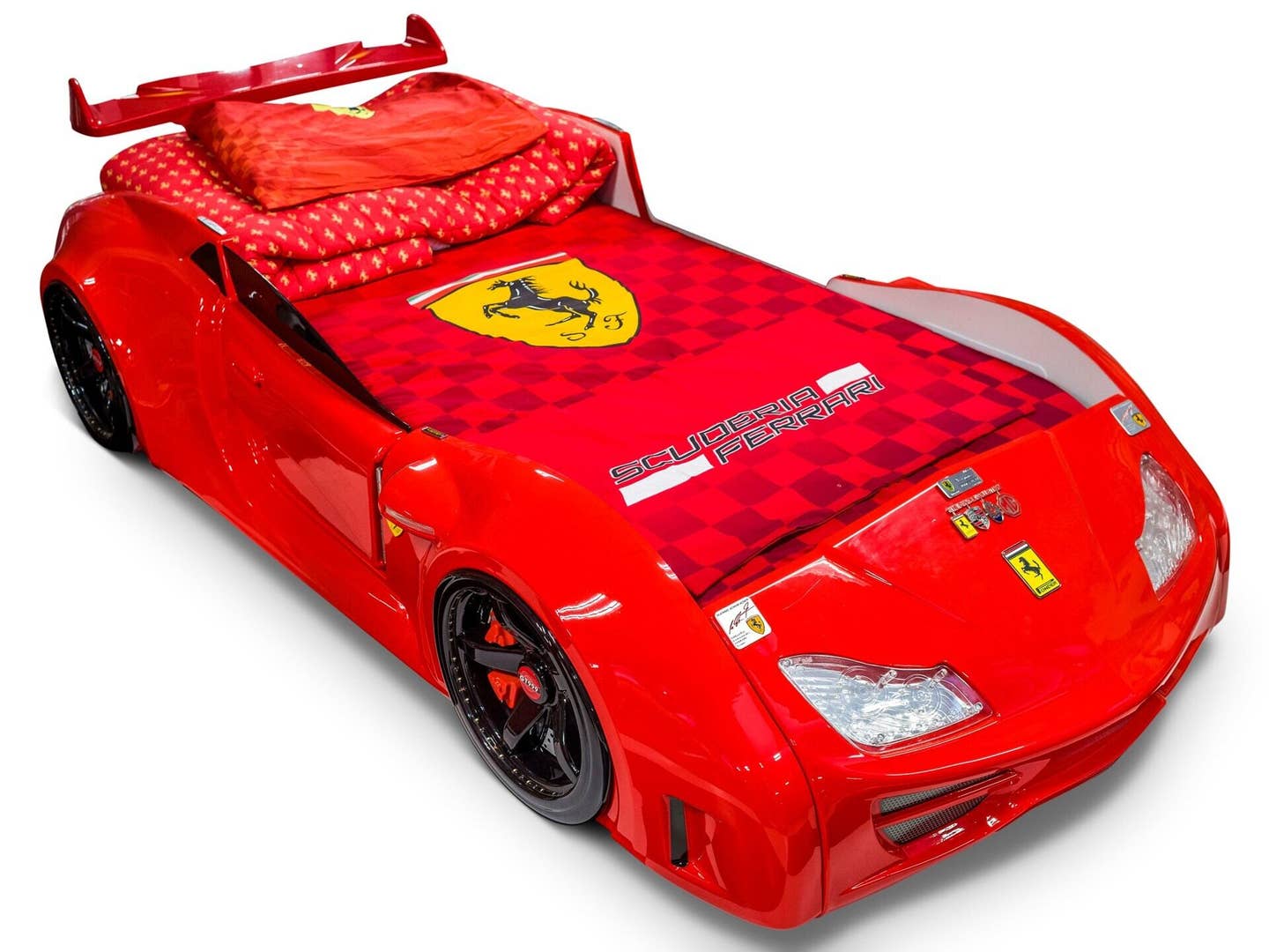 Ferrari race car bed