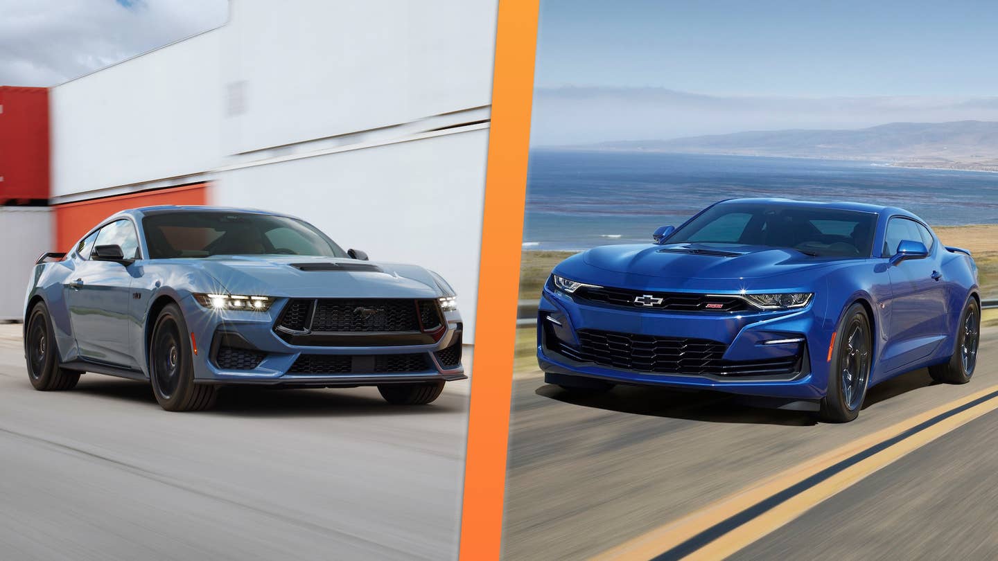 The 2024 Ford Mustang GT Compared to the 2023 Chevy Camaro