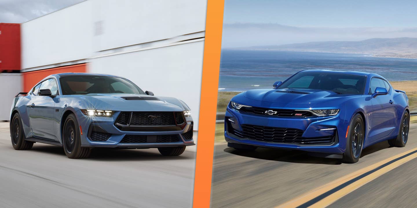 The 2024 Ford Mustang GT Compared to the 2023 Chevy Camaro