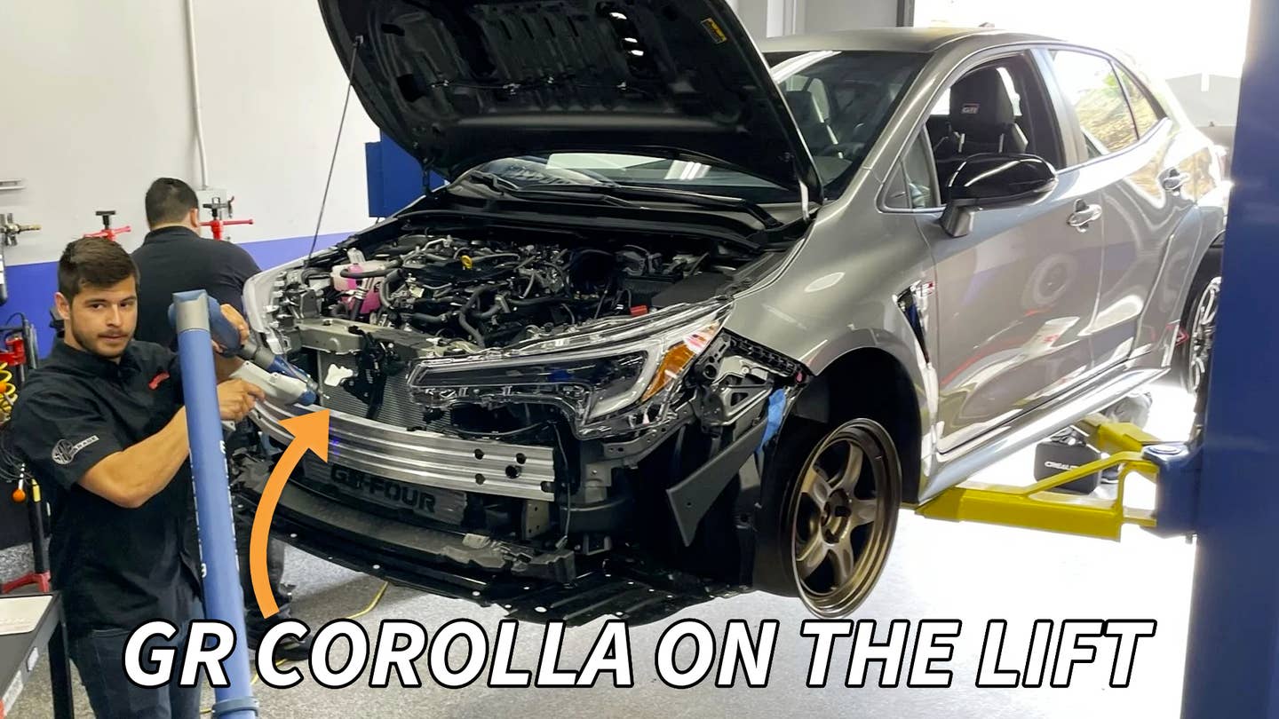 We Went Deep on the 2023 Toyota GR Corolla at SEMA’s Measuring Session for Tuners