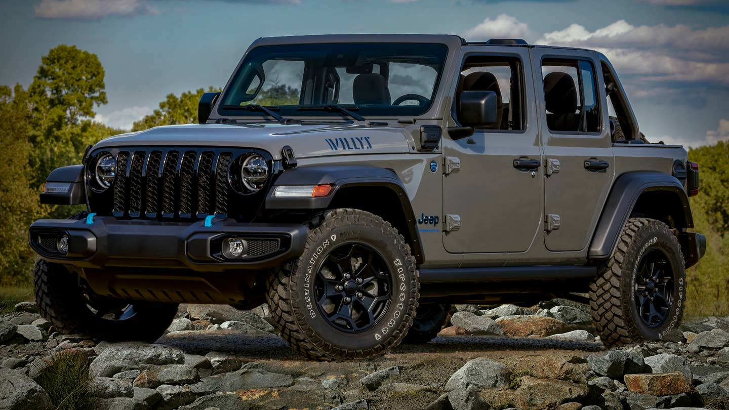 2023 Jeep Wrangler Willys 4xe Brings Vintage Name to Hybrid Off-Roader