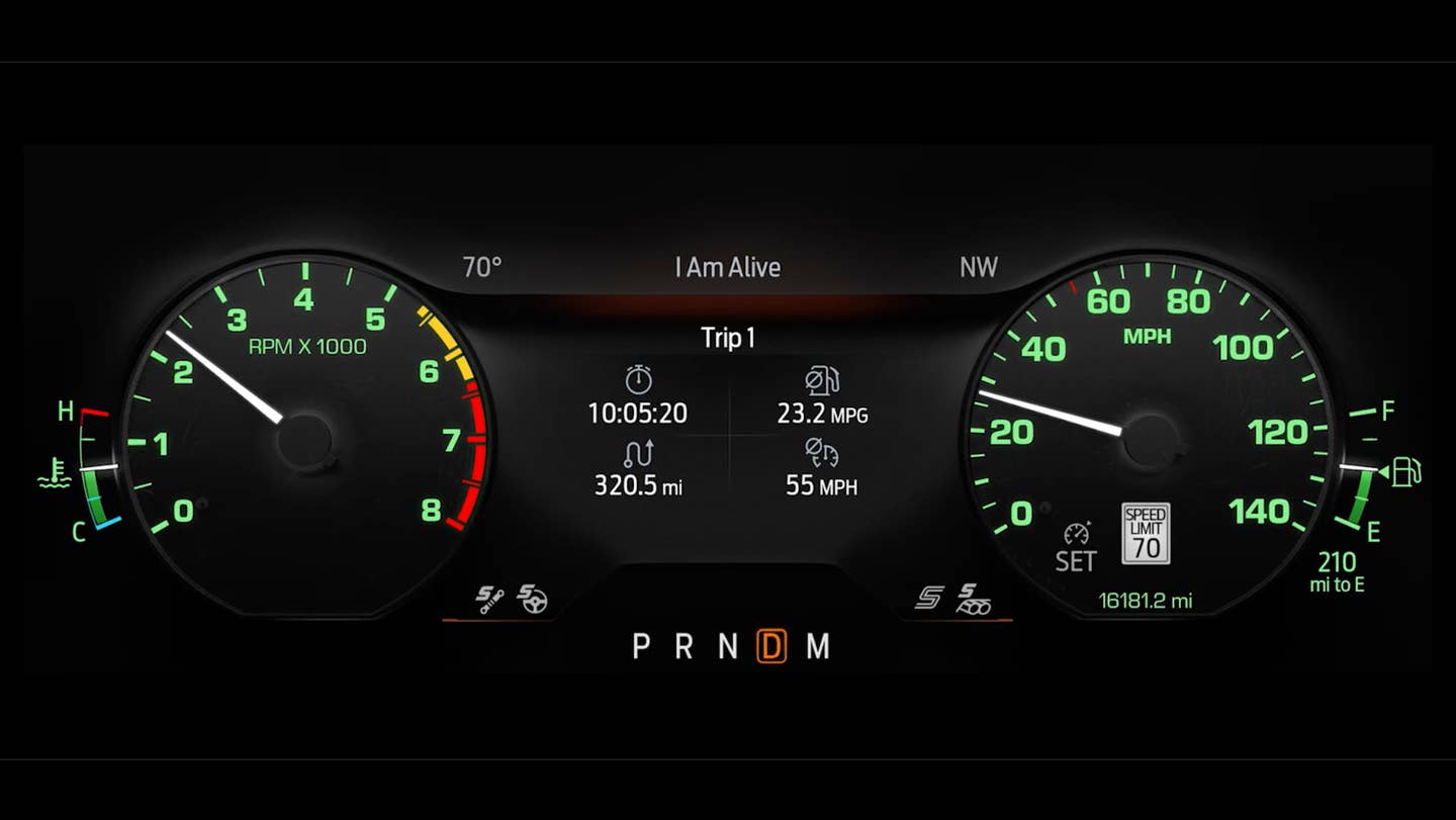 2024 Ford Mustang Digital Gauges Have an ’80s Fox Body Cluster Mode