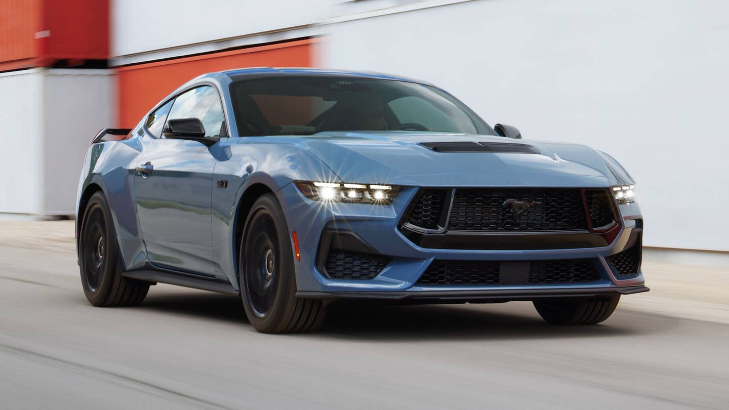 The new Mustang GT still has a 5.0-liter Coyote but it's more powerful than ever. <em>Ford</em>