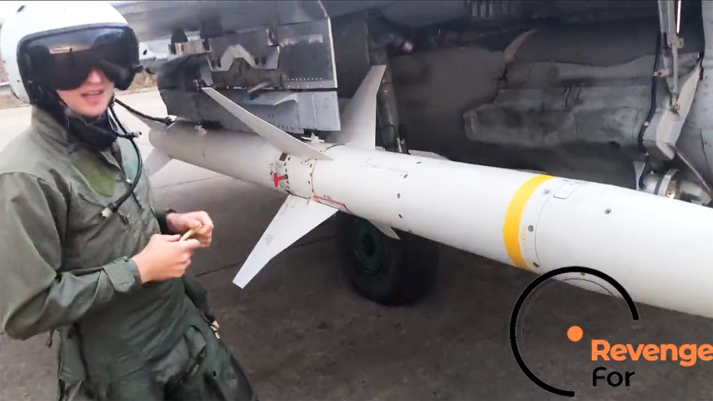 Ukrainians Sold Message On HARM Anti-Radiation Missile For 10 Grand