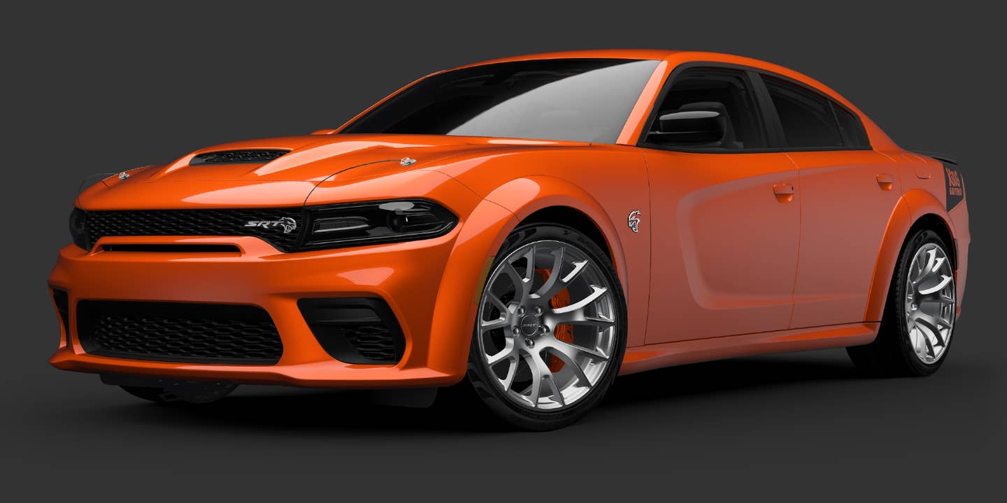 2023 Dodge Charger King Daytona: Orange Paint, a Sticker Pack, and 807 HP