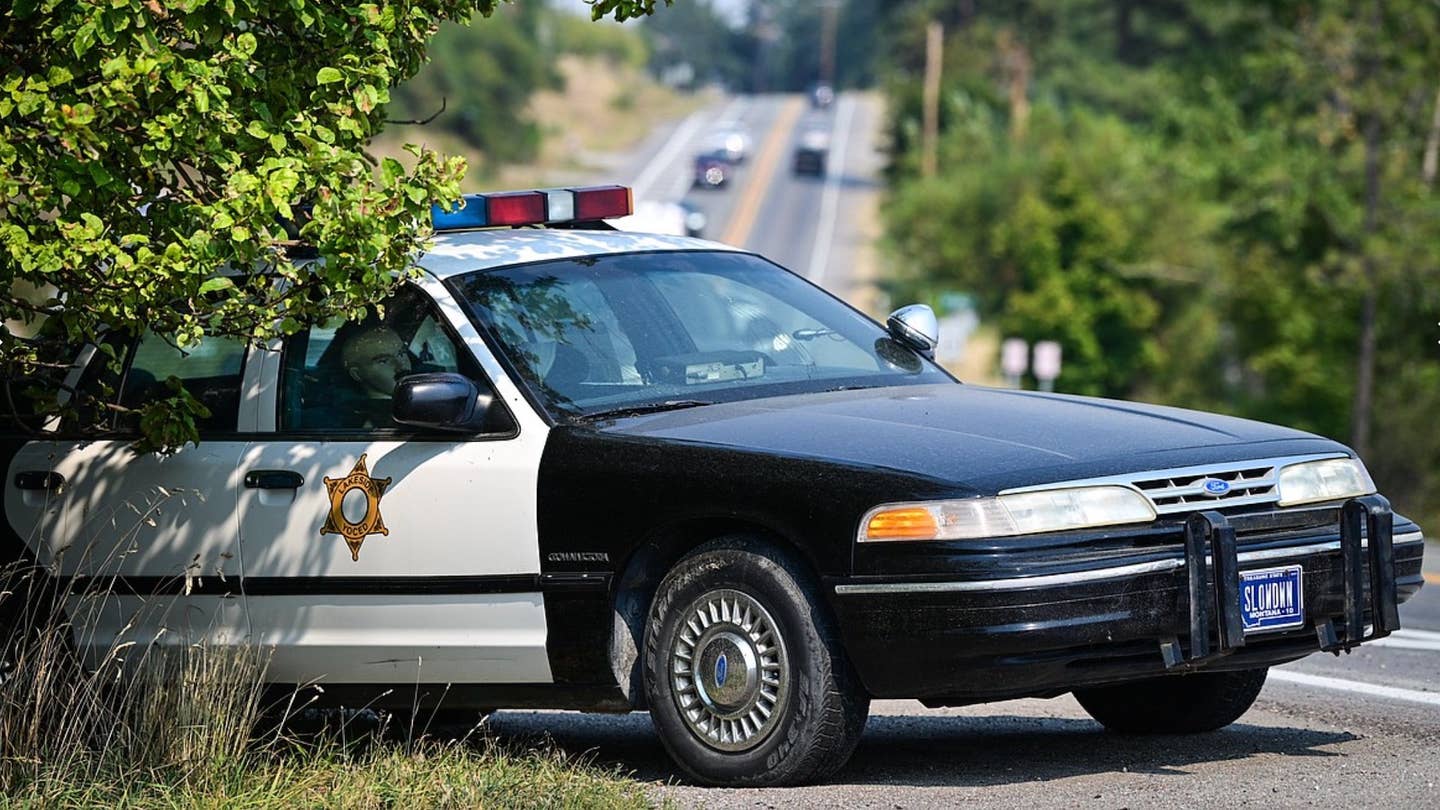 Montana Town Finally Retires Its 1995 Ford Crown Victoria Police Car
