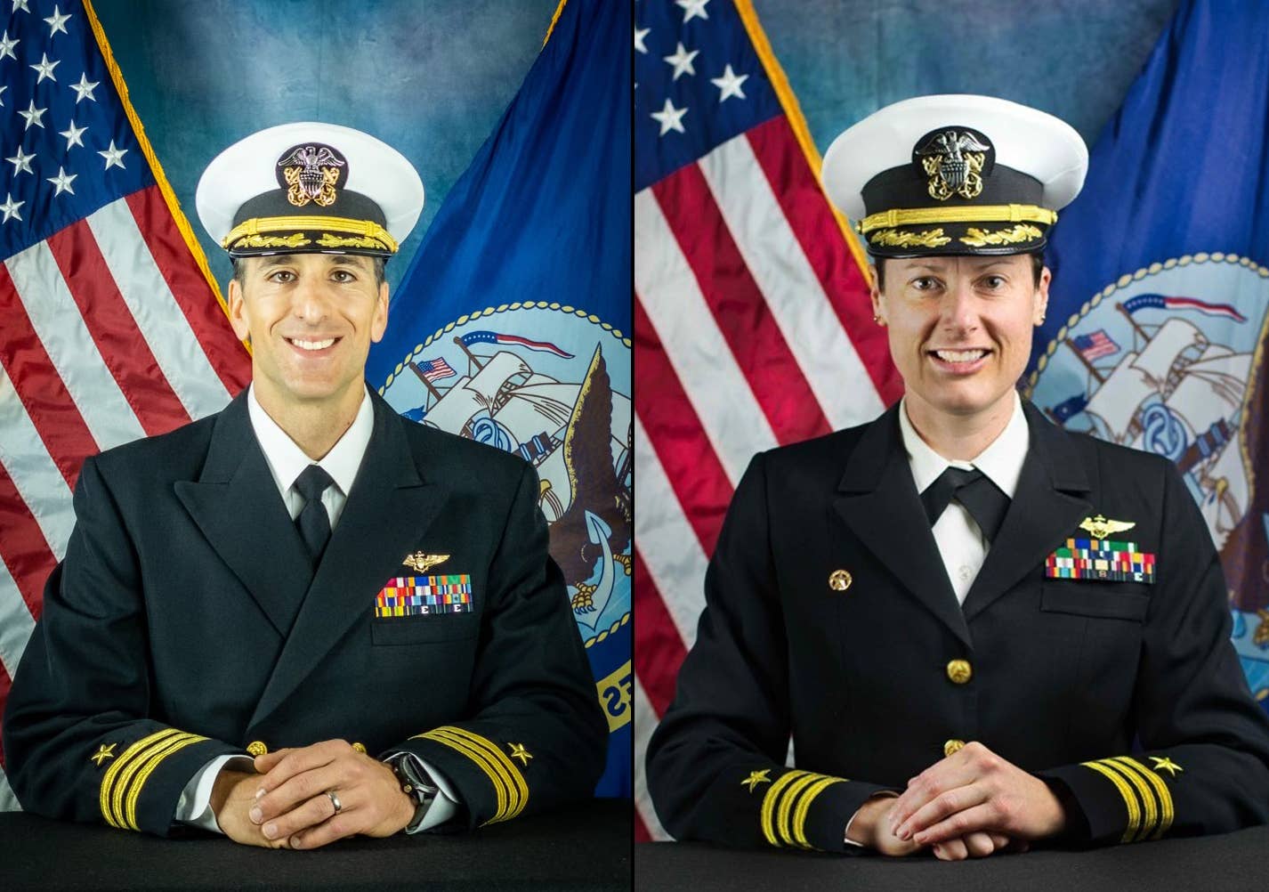 Commander Mark Tedrow is replacing Commander Kristen Hansen as CO of VFA-25. <em>USN Photos.</em>