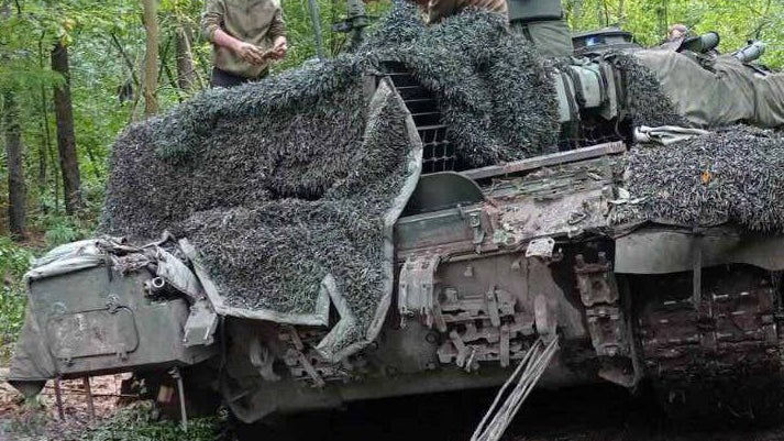 Украина только что захватила самый современный боевой танк России