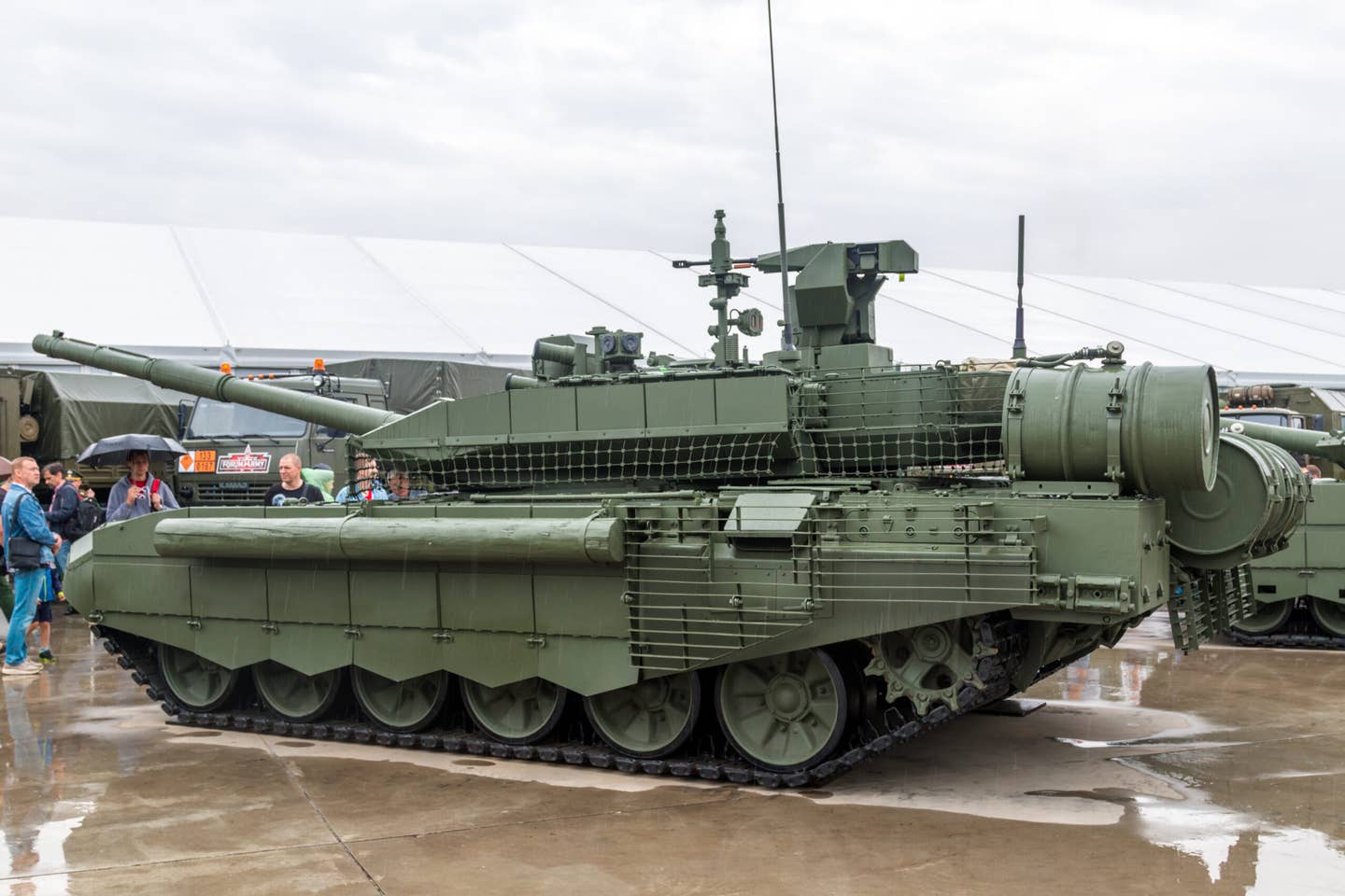A T-90M on display. <em>Mike1979 Russia/Wikimedia Commons</em>