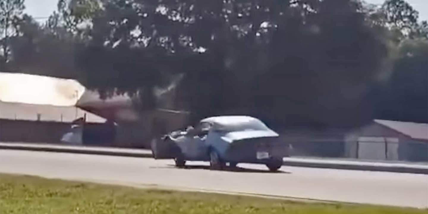 Driver Falls Out of 1981 Chevy Camaro During Post-Restoration Powerslide