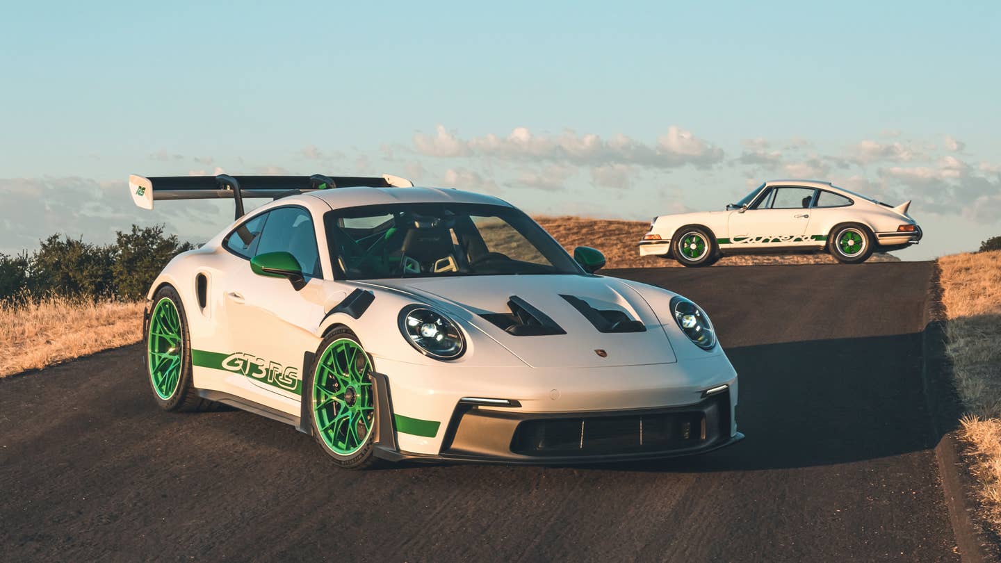 Porsche 911 GT3 RS and 911 Carrera RS 2.7