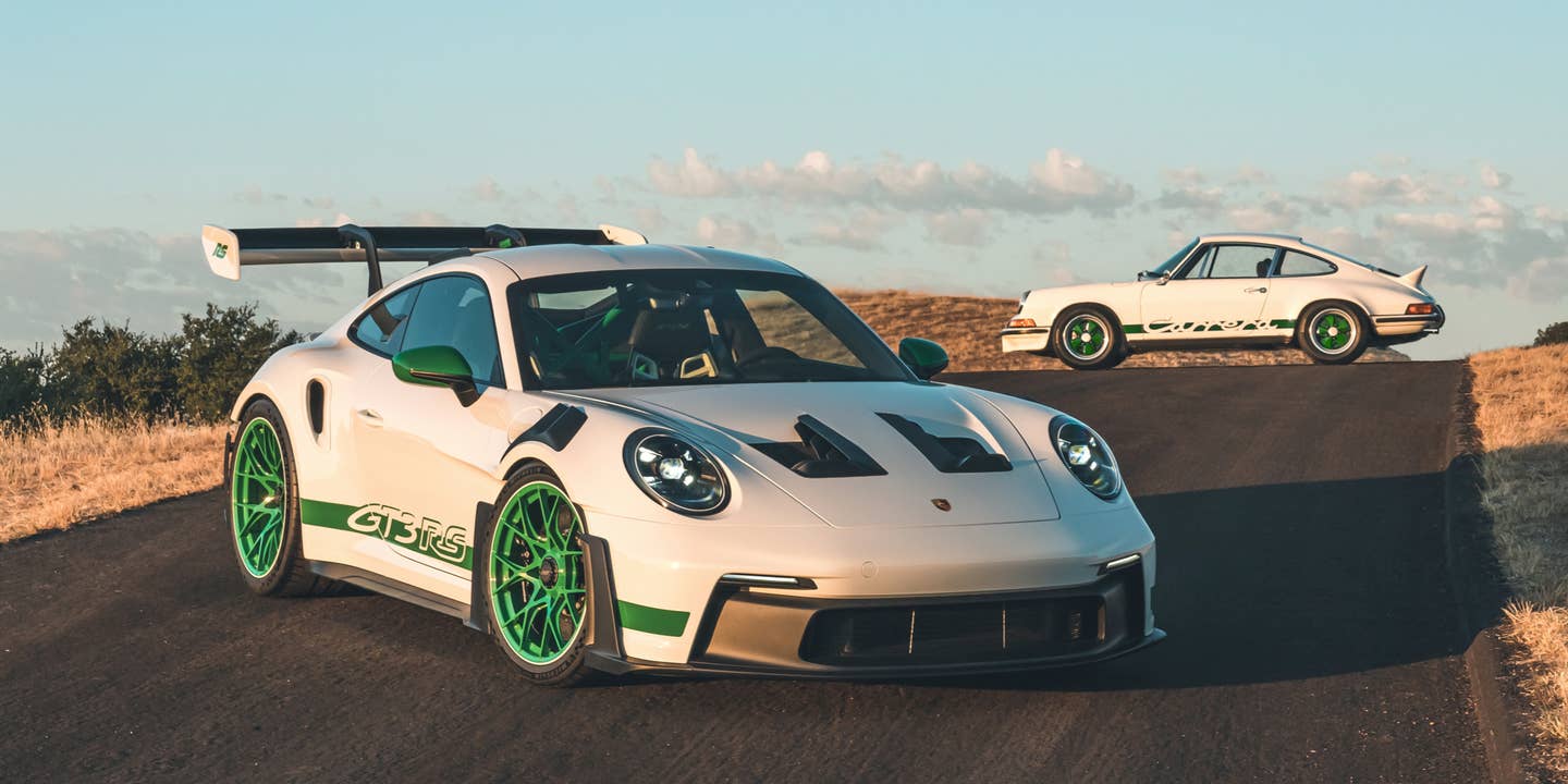 Porsche 911 GT3 RS and 911 Carrera RS 2.7