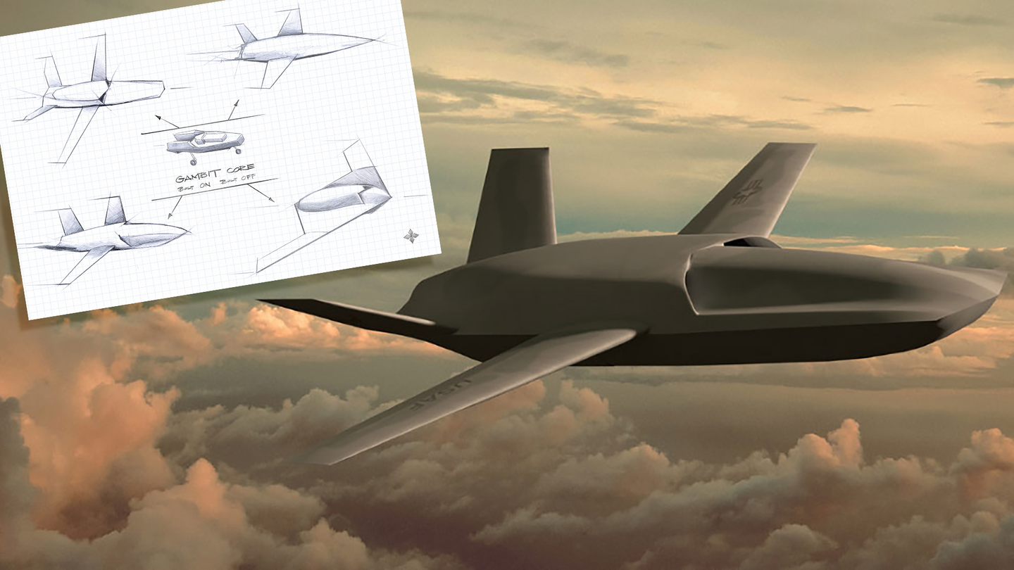 General Atomics’ Gambit Drones To Have Different Airframes With Common ‘Cores’