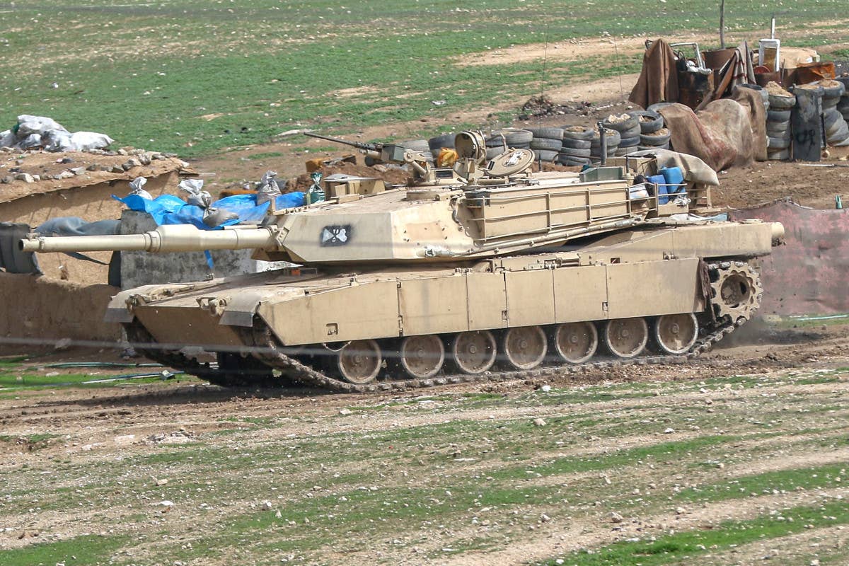 An Iraqi Army M1A1M Abrams tank. This is one of a number of downgraded export configurations of the Abrams developed over the years that lack various features found on similar types in U.S. service. <em>US Army</em>