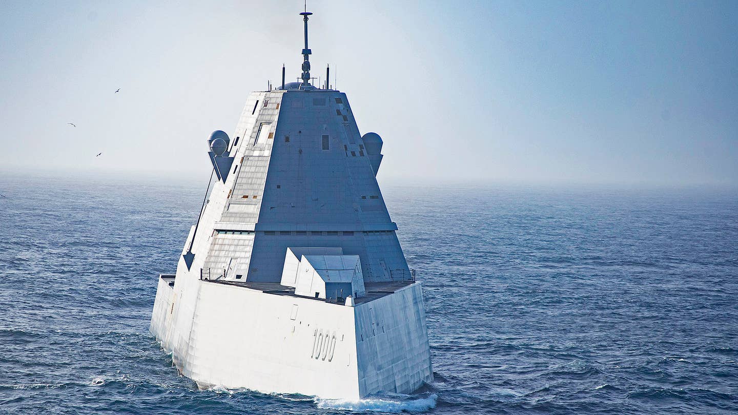 Navy’s Stealth Destroyer May Be On Its First Operational Deployment