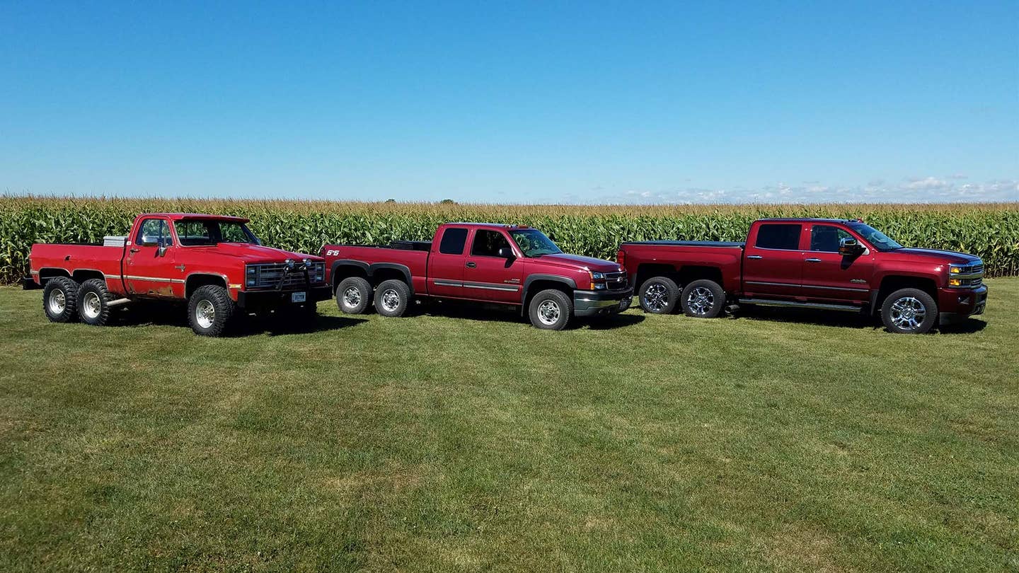 Meet the Ohio Farmer With a Sick Fleet of 6×6 Chevy Trucks