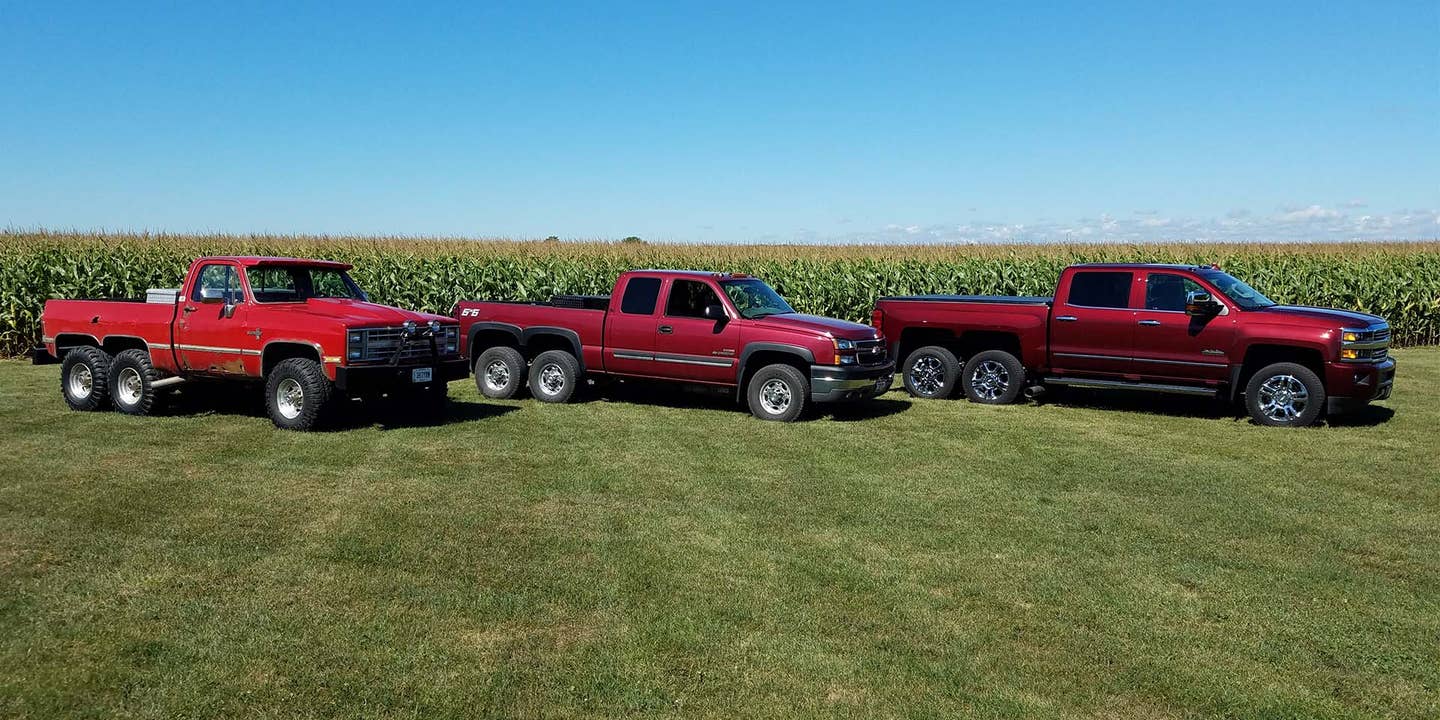 Meet the Ohio Farmer With a Sick Fleet of 6×6 Chevy Trucks
