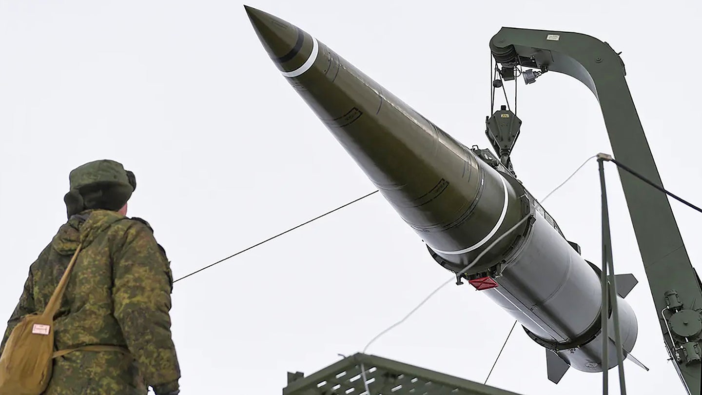 Iskander nuclear-capable short-range ballistic missile