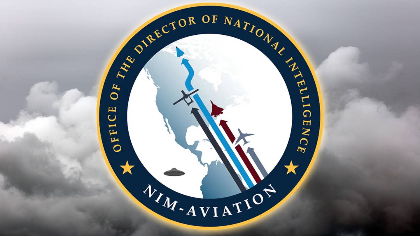 Flying Saucer Appears On U.S. Aviation Intelligence Office Logo