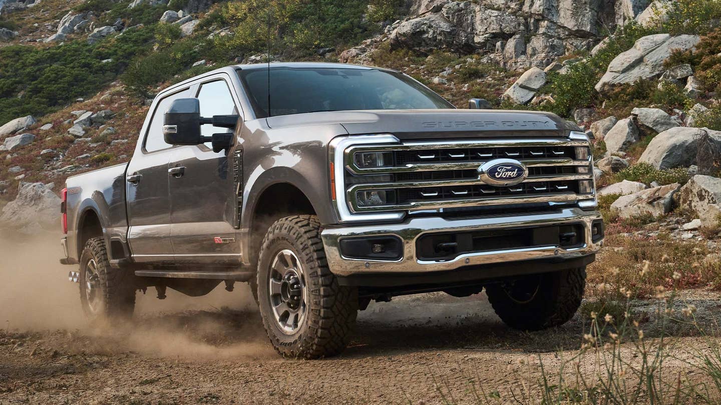 Striking 2023 Ford Super Duty Gets New Engines, 2kW Generator, Even More Towing Tech