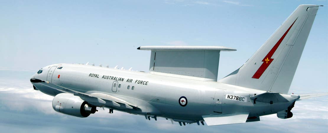 The Air Force is planning to introduce E-7 Wedgetail radar jets, now used by the Royal Australian Air Force, to replace part of its fleet of E-3 Sentry Airborne Warning And Control System (AWACS) fleet. (U.S. Air Force photo)