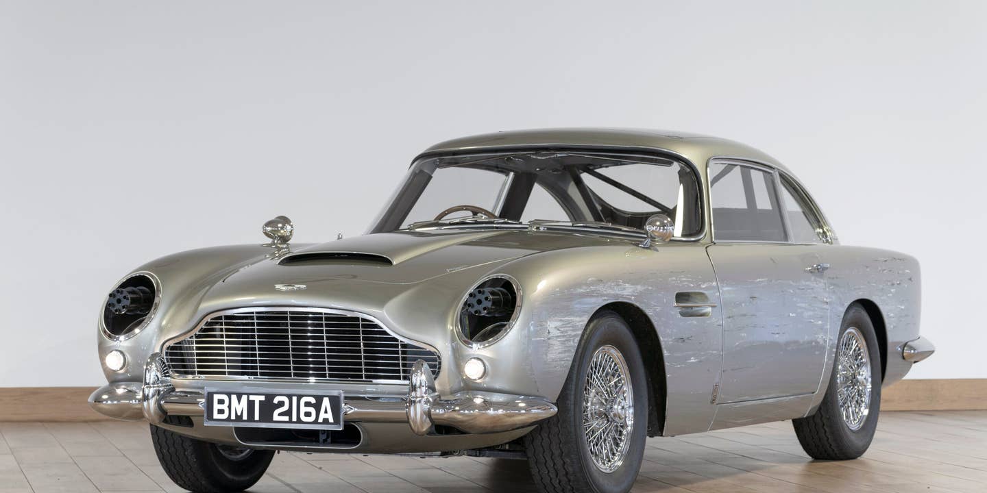 Aston Martin DB5 James Bond Stunt Replica Nets $3.2M at Charity Auction