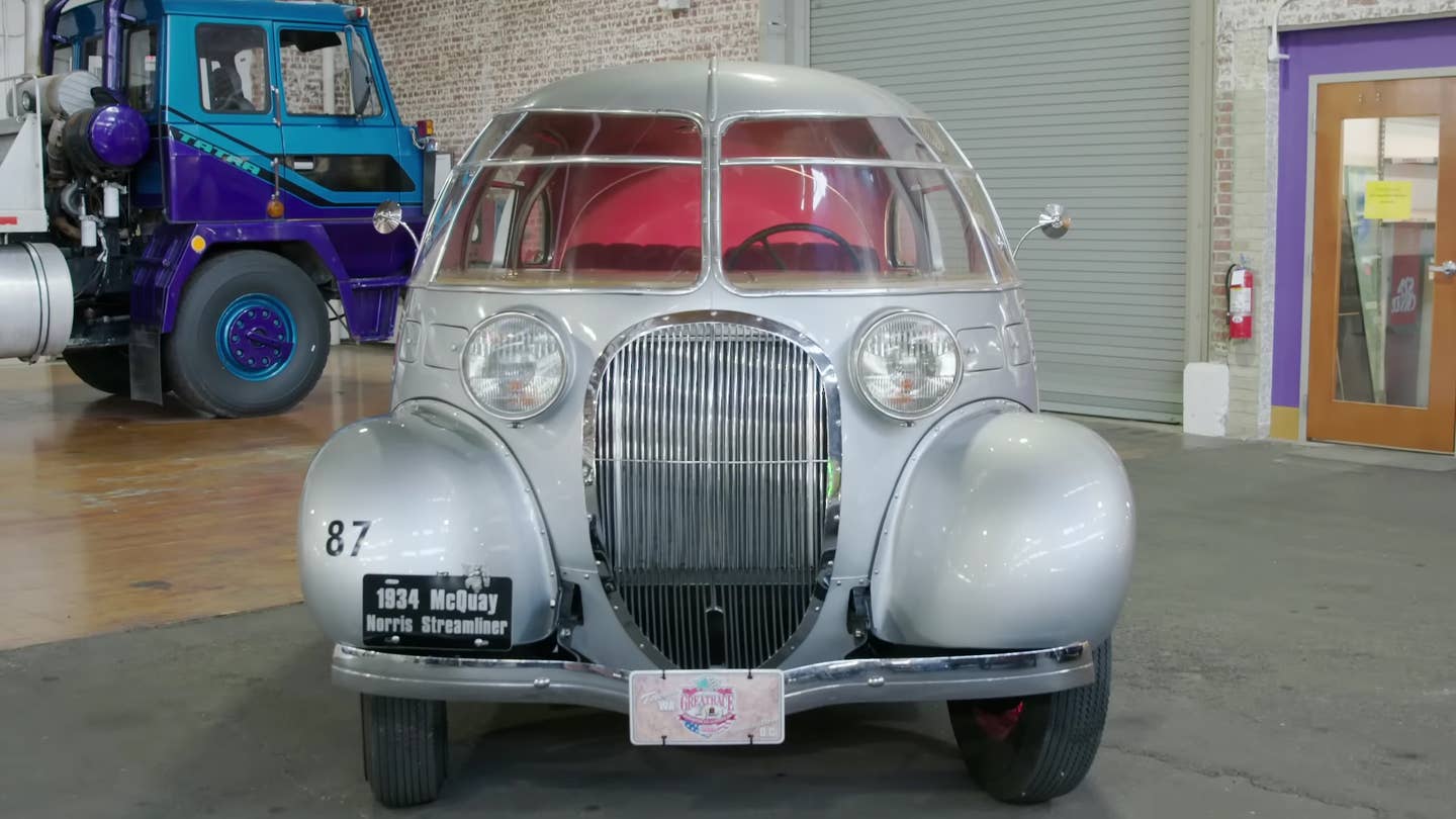This 1934 McQuay-Norris Streamliner Is a Bizarre Bubble Car Built From a 1930s Ford