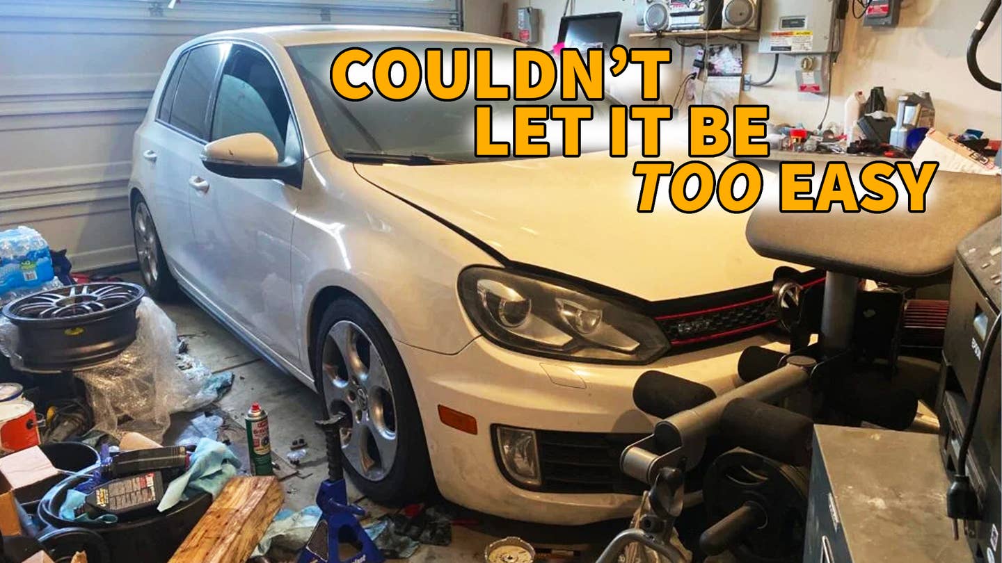 One Small Hiccup Caused Major Frustration in Removing My GTI’s Transmission